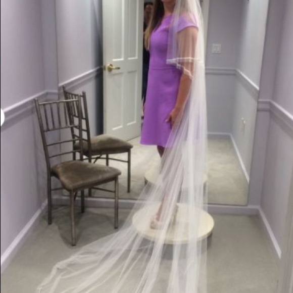 Peter Langner Designer Custom wedding veil - Picture 2 of 5